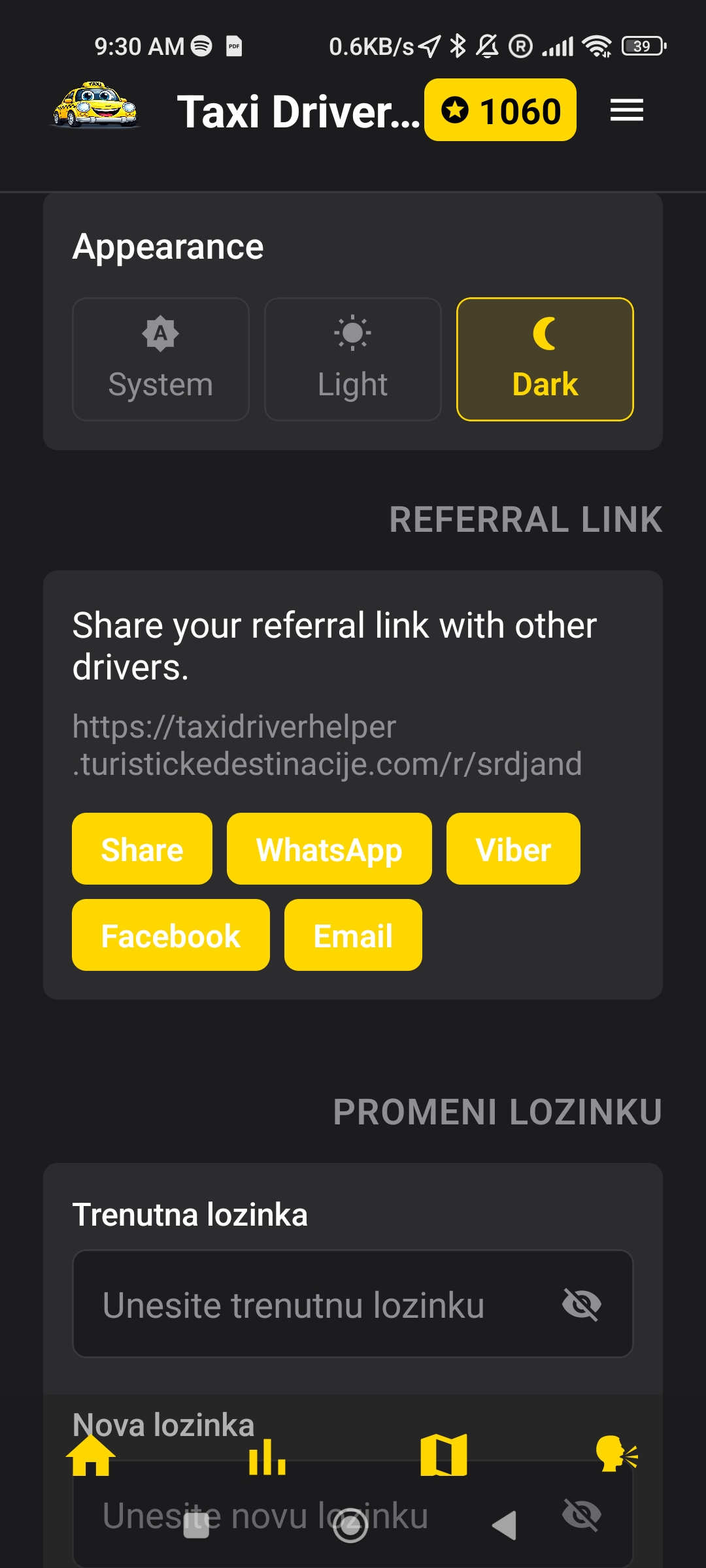 Taxi Driver Helper